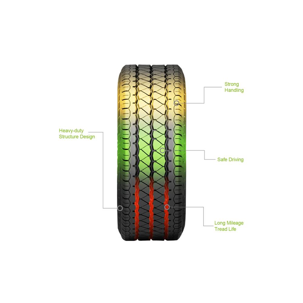 NEUMÁTICO 165/70R13C 88/86Q 6PR ES88 EVERGREEN 5